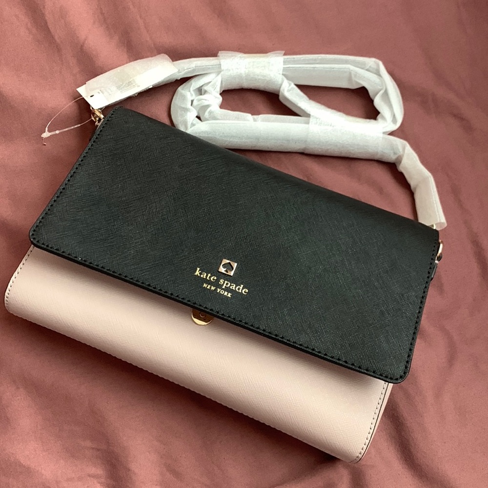 Kate Spade Alek Charlotte Street Colorblock Leather Crossbody Bag
